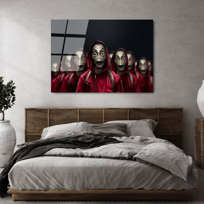 Wallity Pintura Decorativa de Vidrio Templado UV-099 Multicolor 70 x 100 cm